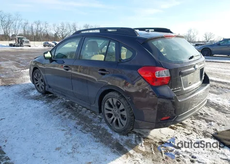 2013 Subaru Impreza 2.0I Sport Premium from USA, damaged, VIN JF1GPAL65D2887403